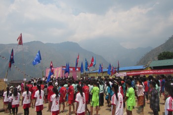 स्थानीय तह बनेपछि रूकुम पश्चिममा पहिलो पटक जिल्ला स्तरीय राष्ट्रपति रनिङ शिल्ड हुँदै 